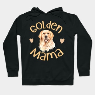 Golden Mama Cute Golden Retriever Dog Mom Pet Hoodie